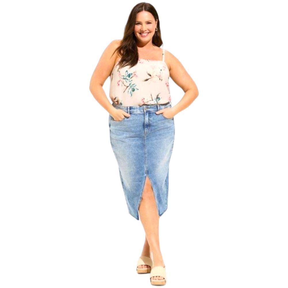 TORRID 2X ORCHID FLORAL Print Sophie Vacation Swing Cami NWT